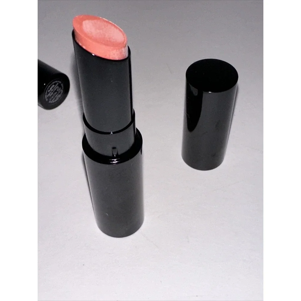 Mally Beauty Ultra Chic Lipstick PLAYFUL Shimmer Peach Pink Lot of 2 Tubes New